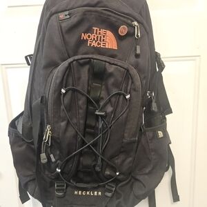 The North Face Heckler Black Backpack